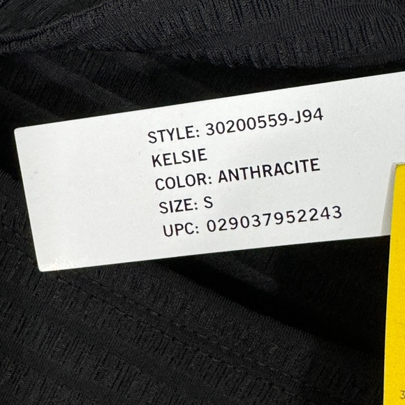 Circus NY Women’s Small Anthracite Black Cut Out Kelsie Stretch Long Sleeve Top - Picture 5 of 10